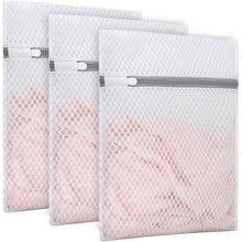 Load image into Gallery viewer, 3-Pack: Durable Honeycomb Mesh Laundry Bags