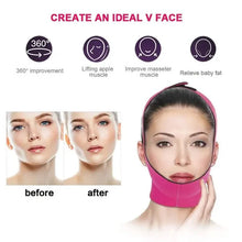 Load image into Gallery viewer, 3-Pack: Face Lifting Firming Bandage Face Belt
