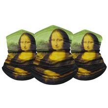 Load image into Gallery viewer, 3-Pack: Famous Painting Neck Gaiter Bandana Multifunctional Scarves