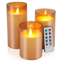 Load image into Gallery viewer, 3-Pack: Flameless Battery Operated Candles