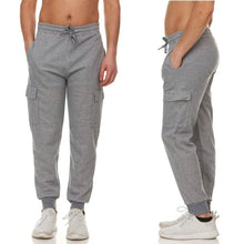 Load image into Gallery viewer, 3-Pack: Men's Jogger Pants with Cargo Pockets