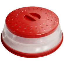 Load image into Gallery viewer, 3-Pack: OUZIFISH 10.5 inch Collapsible Food Plate Lid Cover