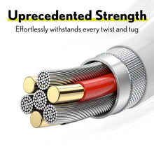 Load image into Gallery viewer, 3-Pack: Overtime MFi Certified Ultra-Fast Charging 4ft Lightning Cables