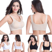 Load image into Gallery viewer, 3-Pack: Seamless Miracle Bras with Removable Pads - Assorted Color Sets