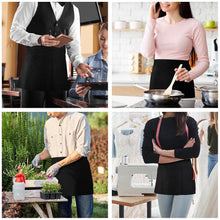 将图片加载到图库查看器,3-Pack: Syntus Server Aprons with 3 Pockets