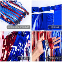 Load image into Gallery viewer, 3-Pack: Tinsel Foil Fringe Curtains