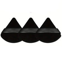 Load image into Gallery viewer, 3-Pack: Triangle Powder Puff for Loose Powder and Liquid Cosmetic