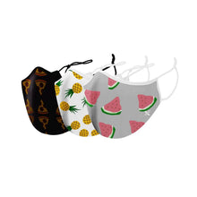 将图片加载到图库查看器,3-Pack: Two-Layer Reusable Kids Face Mask with Adjustable Earloop