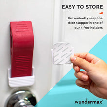 Load image into Gallery viewer, 3-Pack: Wundermax Rubber Security Door Stoppers