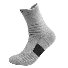 Load image into Gallery viewer, 3-Pair: Men's Thick Towel Bottom Breathable Sweat-absorbent Outdoor Sports Running Socks Elite Basketball Sports Socks