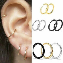 Load image into Gallery viewer, 3-Pairs: Endless Hoop Earrings