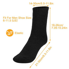 将图片加载到图库查看器,3-Pairs: Men Warm Wool Socks