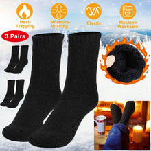 将图片加载到图库查看器,3-Pairs: Men Warm Wool Socks