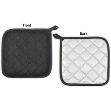 将图片加载到图库查看器,3-Piece: DII Basic Terry Collection Quilted 100% Cotton Potholder