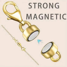 Load image into Gallery viewer, 3-Piece: Magnetic Lobster Clasp Necklace Converter with Strong Magnetic Closure