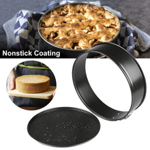 Load image into Gallery viewer, 3-Piece: Non-stick Springform Cake Pan Set with Removable Bottom