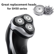 将图片加载到图库查看器,3-Piece: Replacement Shaver Heads for Norelco Philips SH50