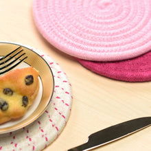 Load image into Gallery viewer, 3-Piece Set: 100% Pure Cotton Thread Weave Hot Pot Holders