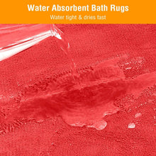 Load image into Gallery viewer, 3-Piece Set: Bathroom Rug Set Plush Velvet Bath Carpet