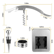Load image into Gallery viewer, 3-Piece Set: Corkscrew Bottle Opener Set