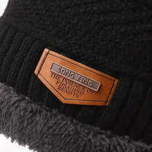 Load image into Gallery viewer, 3-Piece Set: Infinity Scarf Autumn Winter, Thickened Warm Knit Beanie and Touchscreen Gloves Neck Gaiter