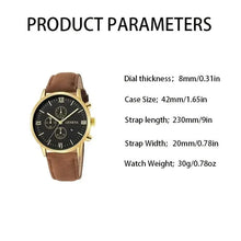Load image into Gallery viewer, 3-Piece Set: Men's Casual Analog Watches