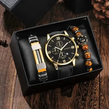 Load image into Gallery viewer, 3-Piece Set: Men's Casual Analog Watches