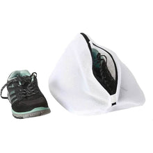 Load image into Gallery viewer, 3-Piece Set: Mesh Shoe Laundry Bags with Zip Closure
