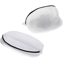 Load image into Gallery viewer, 3-Piece Set: Mesh Shoe Laundry Bags with Zip Closure