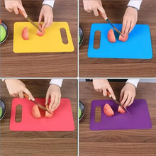 Load image into Gallery viewer, 3-Piece Set: Plastic Cutting Board Foods Classification Boards