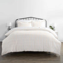Load image into Gallery viewer, 3-Piece Set: Rugged Stripes Patterned Duvet Cover