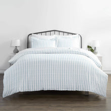 Load image into Gallery viewer, 3-Piece Set: Rugged Stripes Patterned Duvet Cover