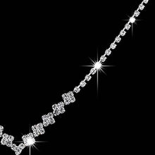 Load image into Gallery viewer, 3-Piece: Women's Diamond Cubic Zirconia Necklace Earrings Set