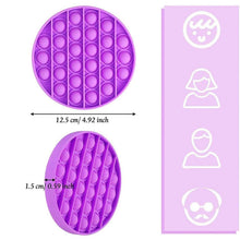 Load image into Gallery viewer, 3-Pieces: Bubble Squeeze Sensory Fidget Toy