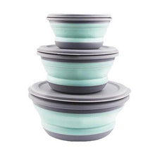 将图片加载到图库查看器,3-Pieces: Folding Camping Bowl Set
