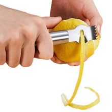 Load image into Gallery viewer, 3-Pieces: Lemon Grater Stainless Steel Peeler