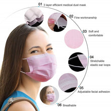 Load image into Gallery viewer, 3-Ply Disposable Non-Medical Sanitary Surgical Earloop Face Mask Lot