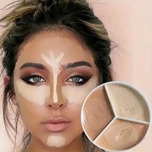 Load image into Gallery viewer, 3-Shade Creamy Concealer Palette