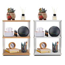 Load image into Gallery viewer, 3-Tier: Acrylic Countertop Organizer Bathroom Wood Counter Storage