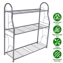 Load image into Gallery viewer, 3-Tier Plant Stand Shelf Display Rack