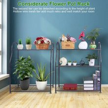 Load image into Gallery viewer, 3-Tier Plant Stand Shelf Display Rack