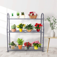 Load image into Gallery viewer, 3-Tier Plant Stand Shelf Display Rack