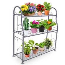 Load image into Gallery viewer, 3-Tier Plant Stand Shelf Display Rack