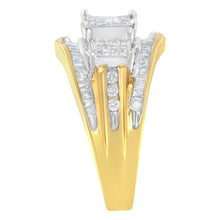 Load image into Gallery viewer, 10KT Two-Toned Gold Diamond Ring (1 cttw, H-I Color, SI1-SI2 Clarity)