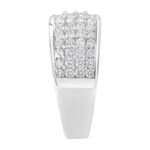 Load image into Gallery viewer, 14K White Gold Round Cut Diamond Ring (1.0 Cttw, H-I Color, SI2-I1 Clarity) - Size 6-1/2