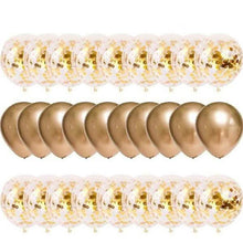 Load image into Gallery viewer, 30-Pieces: Colorful Paper Latex Balloon Party Supplies