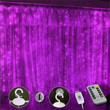 Load image into Gallery viewer, 300 LED Curtain Fairy Lights
