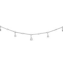 将图片加载到图库查看器,Clear Majestic Gem Teardrop Belly Chain