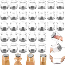 将图片加载到图库查看器,32-Piece: Clear Chair Leg Floor Protectors