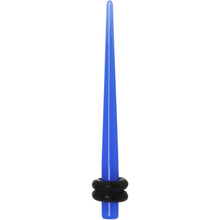 Load image into Gallery viewer, 8G Light Blue Acrylic Taper
